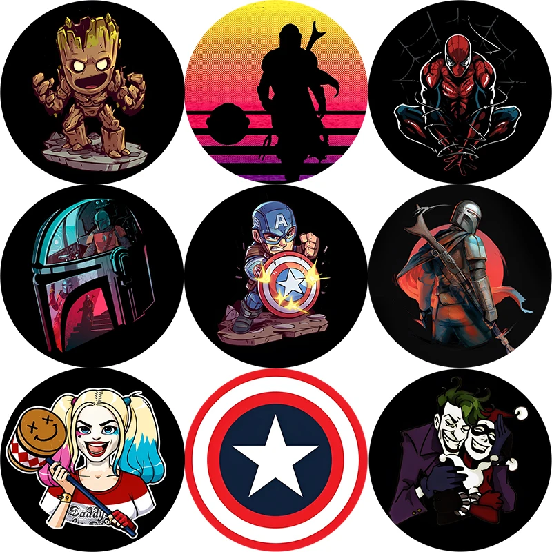 

Folding Poppping Mobile Phone Holder Socket Marvel Попсокет Stand Grip Tok Phones Cell Accessories for iphone 14 15 Pro Max