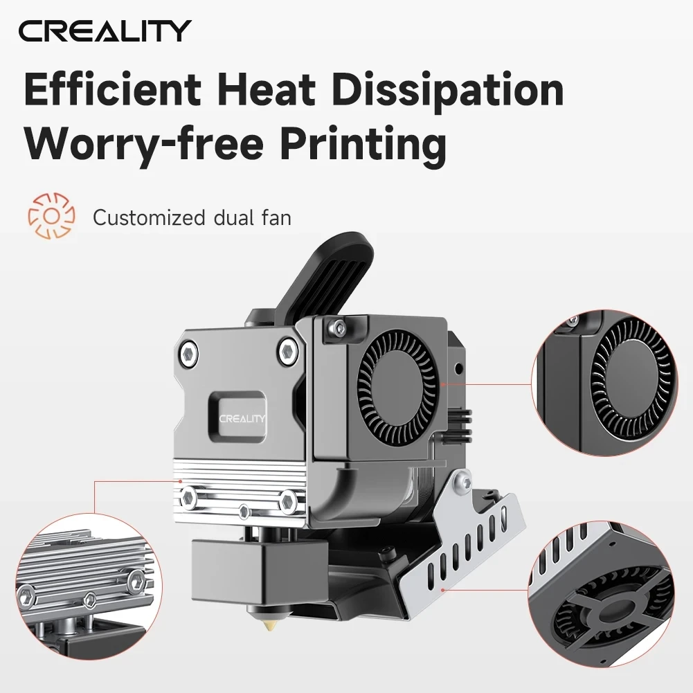 Creality Sprite Extruder 260℃ High Temperature Printing Dual Gear Design for Ender-3 S1 Original 3D Printer Parts