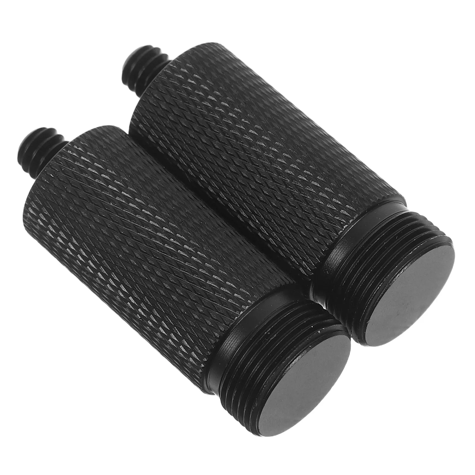 2Pcs Microphone Thread Adapter Aluminum Shockproof Converter for Mic Stand Tripod Mount Screw Converter Stable Recording