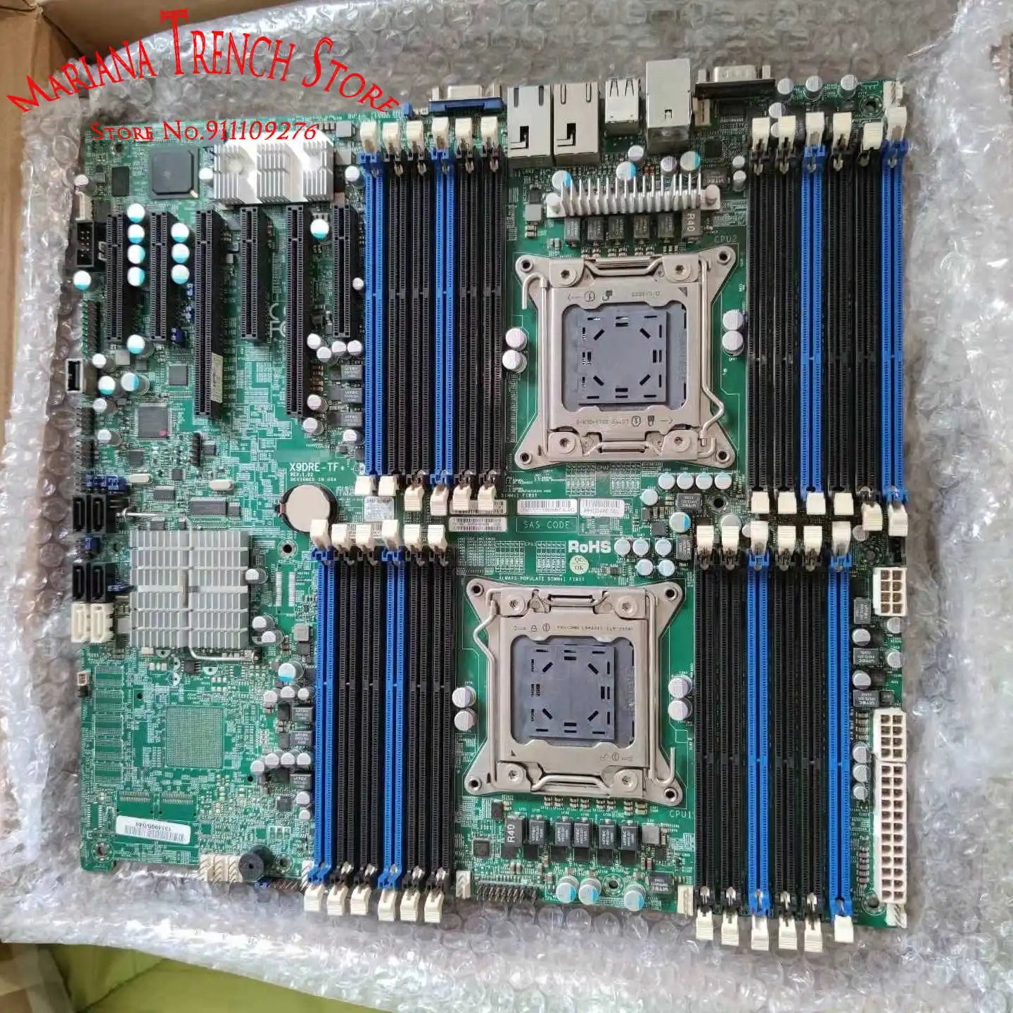 X9DRE-TF+ for Supermicro Motherboard LGA2011 E5-2600 V1/ V2 Family ECC DDR3 2 x16 PCI-E 3.0 and 4 x8 PCI-E 3.0