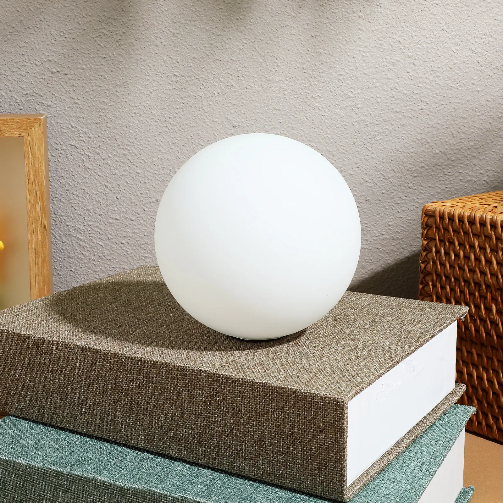 

Ball Lampshade Replacement Glass Globe for Pendant Lamp Chandelier Ceiling Light Fixture Softens Light Modern Style