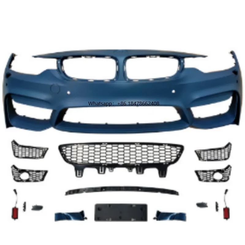 

Wholesale price For F32 F33 435i to M4 Style PP Material Front Bumper Rear Bumper for 4 SERIES 430 F36 428i 435 Body Kit