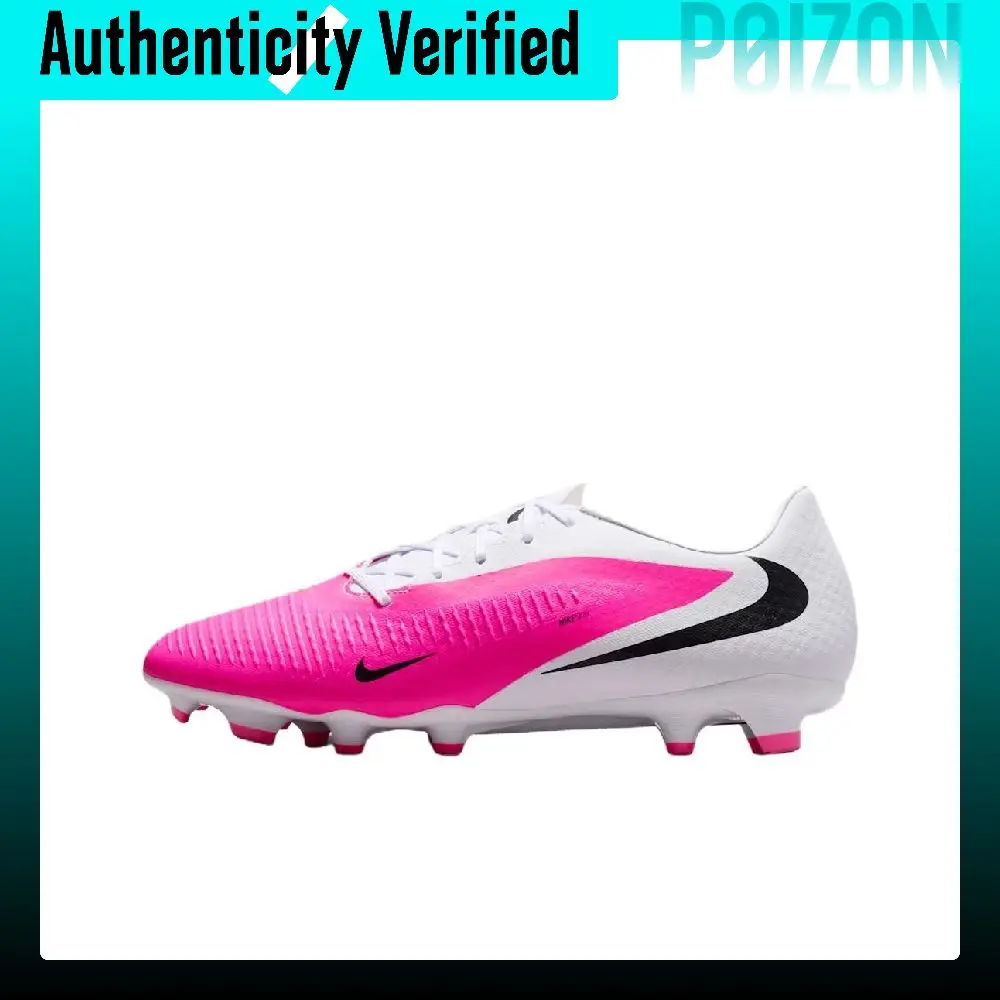 Zapatillas de fútbol Nike Phantom 6, modelo unisex de caña baja, color rosa, IQ2392-900.