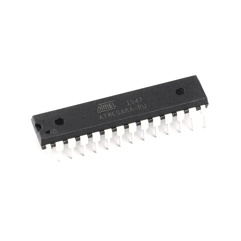 Original authentic straight plug ATMEGA8A-PU DIP28