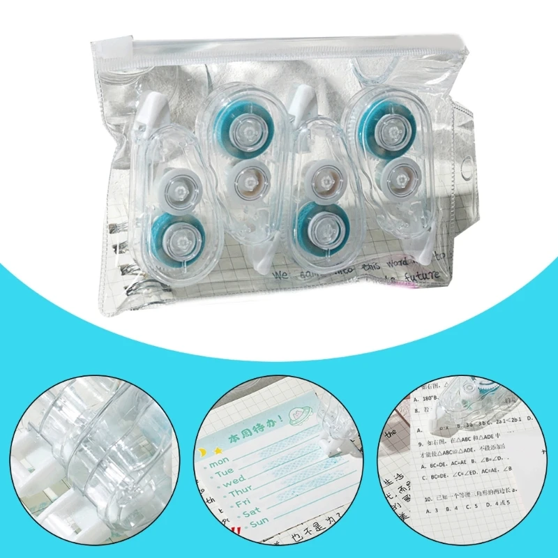 4 Cái Chấm Băng Mặt Con Lăn Con Lăn Dính Cho Bé Gái