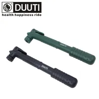 DUUTI Mini Air Pump Black European Valve Hand Crank Air Pump Car Tyre Inflation Accessories Automobile Parts And Accessories