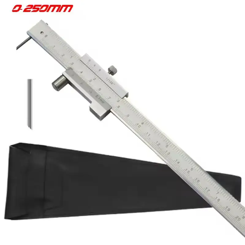 Stainless steel Parallel marking vernier caliper0-200/250/300/400mm 500mm  marking gauge with Carbide scriber Marking Gauge tool