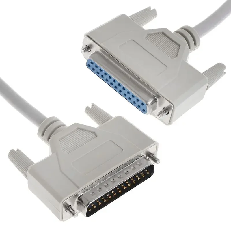 

Printer Cable DB25 Male to Female 25 Pin Extension Line Parallel Port Computer 3