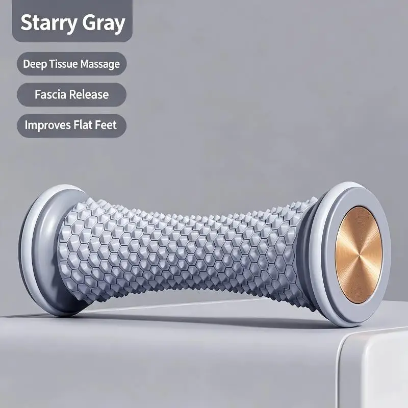 Foot Massage Roller BPA Free PP Material Textured Surface Deep Tension Relief for Home Workout Office Rest Use
