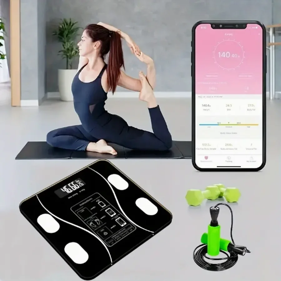 Accurate Smart Weight Scale Professional Fat Smart Bluetooth Measurement Height Weight Multi-functional Human Electronic Scale