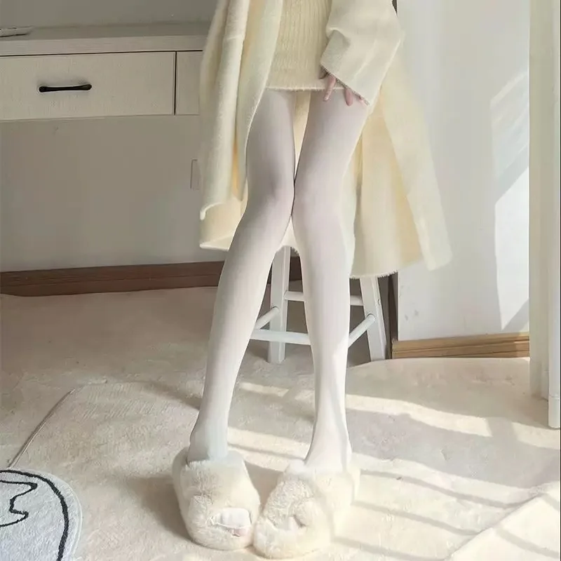 Female Sexy Autumn Soft Comfortable Tights Spring Breathable Opaque Stockings Women High Elastic Pantyhose Daily Girl Long Thigh