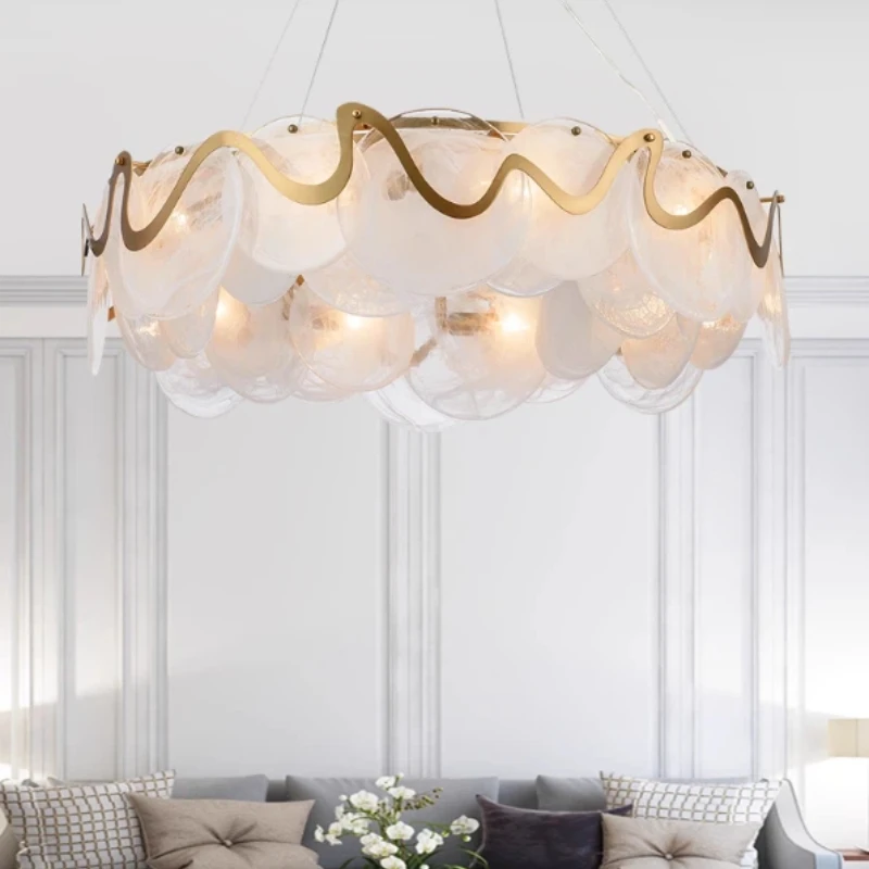 

Modern Minimalist Luxury LED Pendant Lights Nordic Crystal Chandelier Home Room Decoration Dinning Living Bedroom Lamps Fixtures