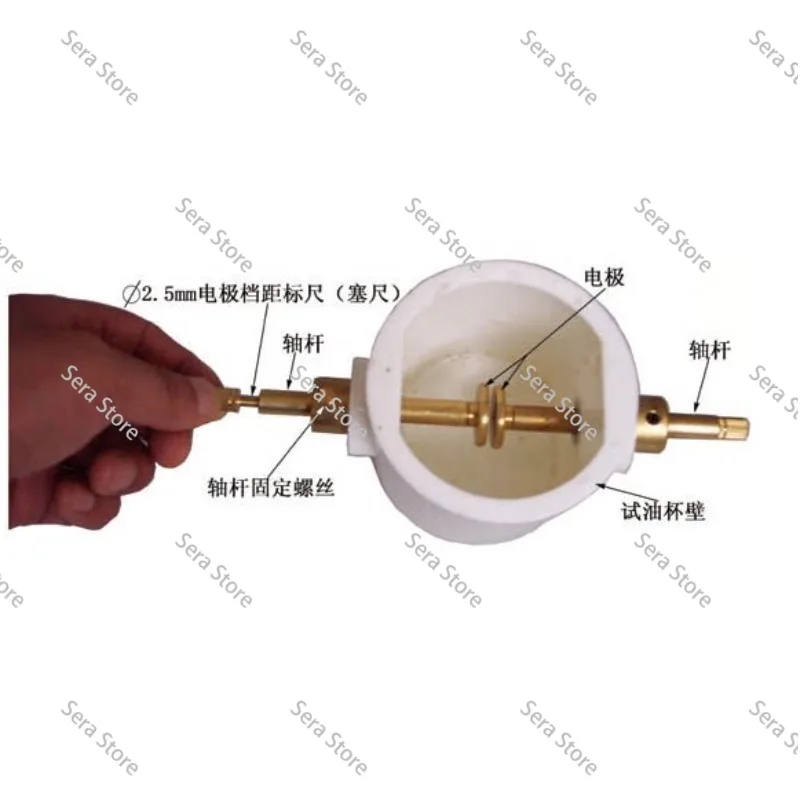 80KV Insulating Oil Withstand Voltage Test Cup for Transformer