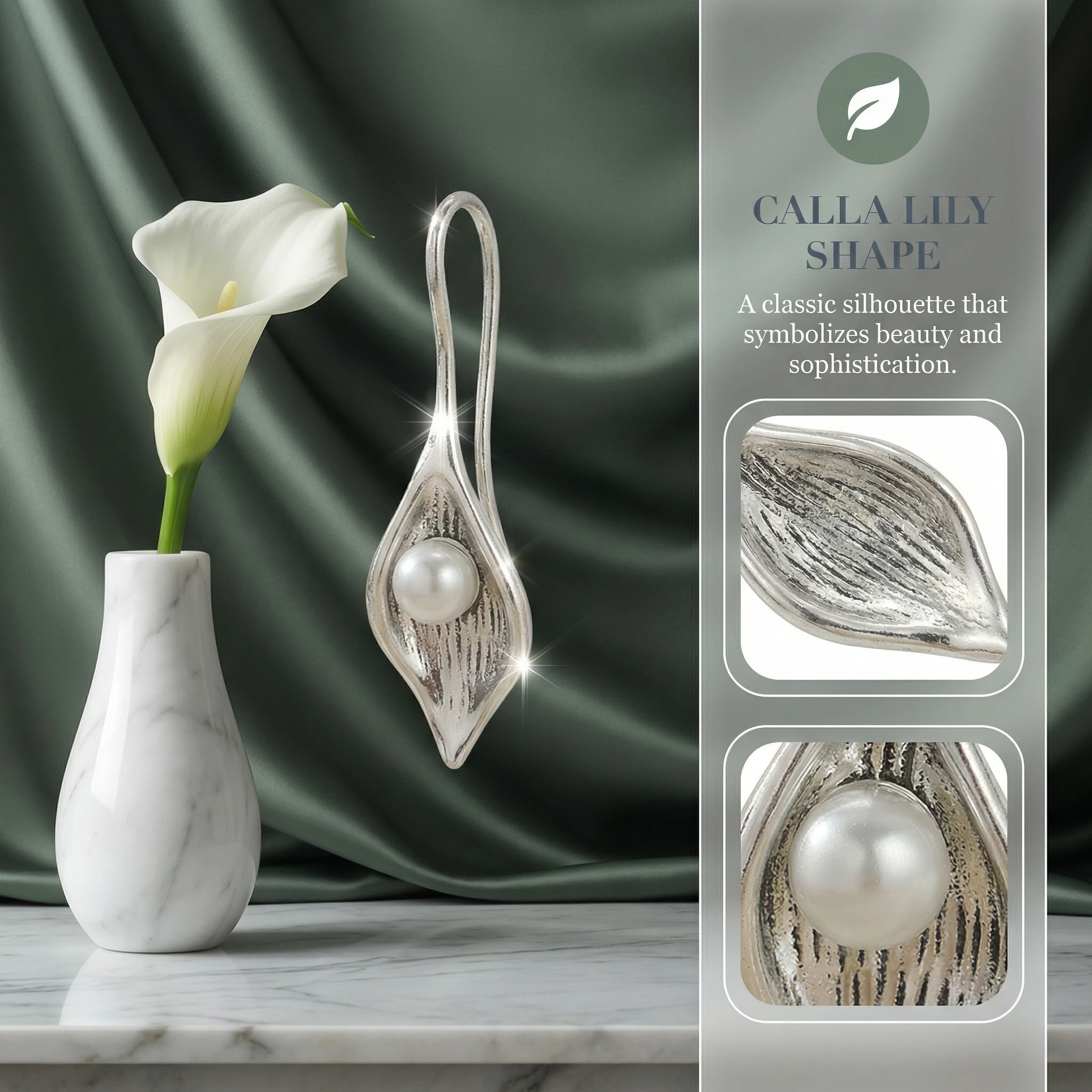 

Fashionable Retro Earrings for Women with Simulated Pearl Dipped in Copper for an Elegant Look High-End Feelings Women's Jewelry