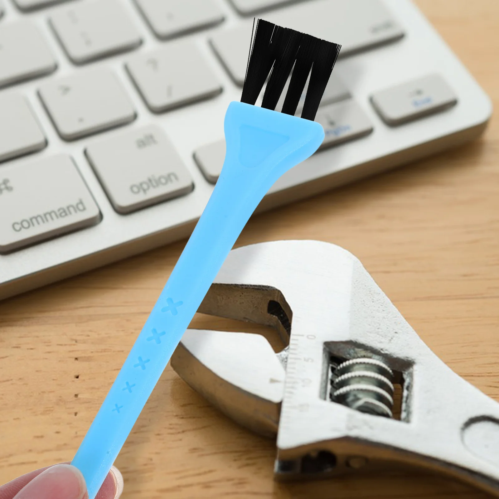 

8 Pcs Nylon Small Brushes Clipper Brush for Keyboard Computer Desk Cleaner Scrub Brush Fan Gaps Crevice Home Car