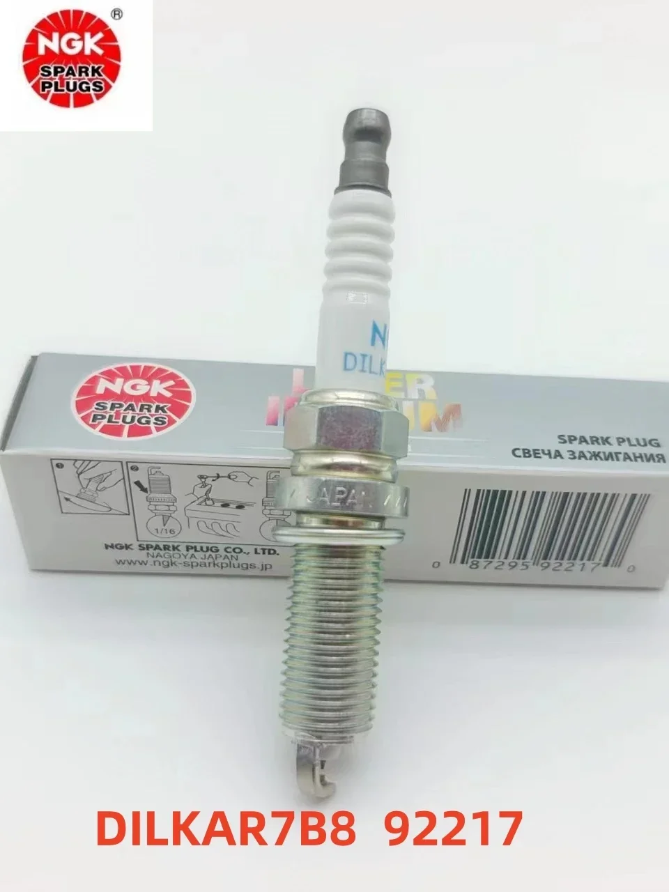 

4Pcs Original NGK DILKAR7B8 92217 Brand New Laser Iridium Platinum Spark Plug For Subaru Forester IMPREZA 2017-2020 XV 2.0L FB20