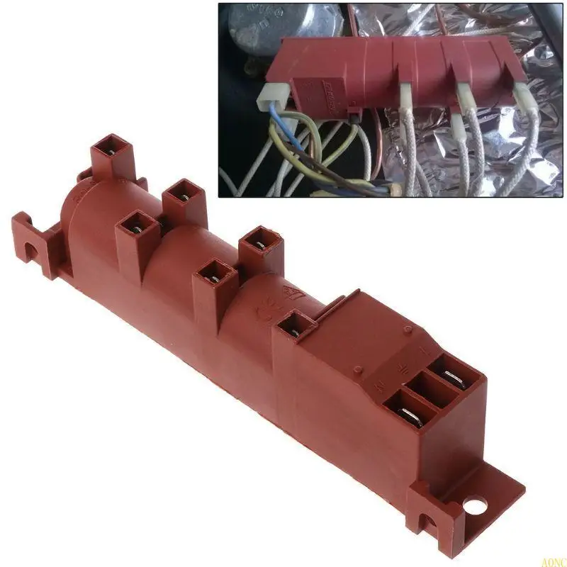 A0NC 220-240V Игровой плита зажигательна с шестью терминалами устройства зажигания