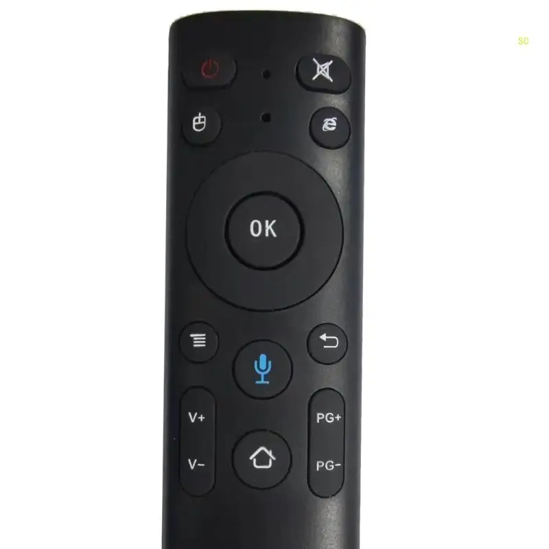 2.4G Wireless Voice Air Mouse รีโมทคอนโทรลมินิคีย์บอร์ดสำหรับ Android BOX Dropshipping