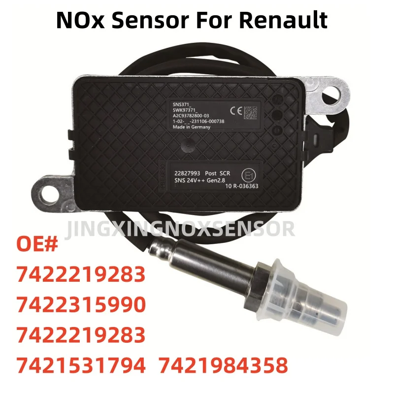 7422827993 7422315990 7422219283 7421984358 7421531794 NOx Sensor For Renault Premium Kerax Midlum Magnum For VOLVO FH FM FL