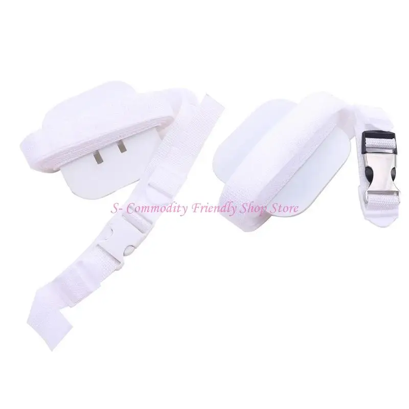 85AE سرير بيبي حزام ثابت نونسليب سرير أطفال مضاد للتحرك تثبيت حزام سرير بيبي حزام الأمان تعديل الطول بسهولة #3