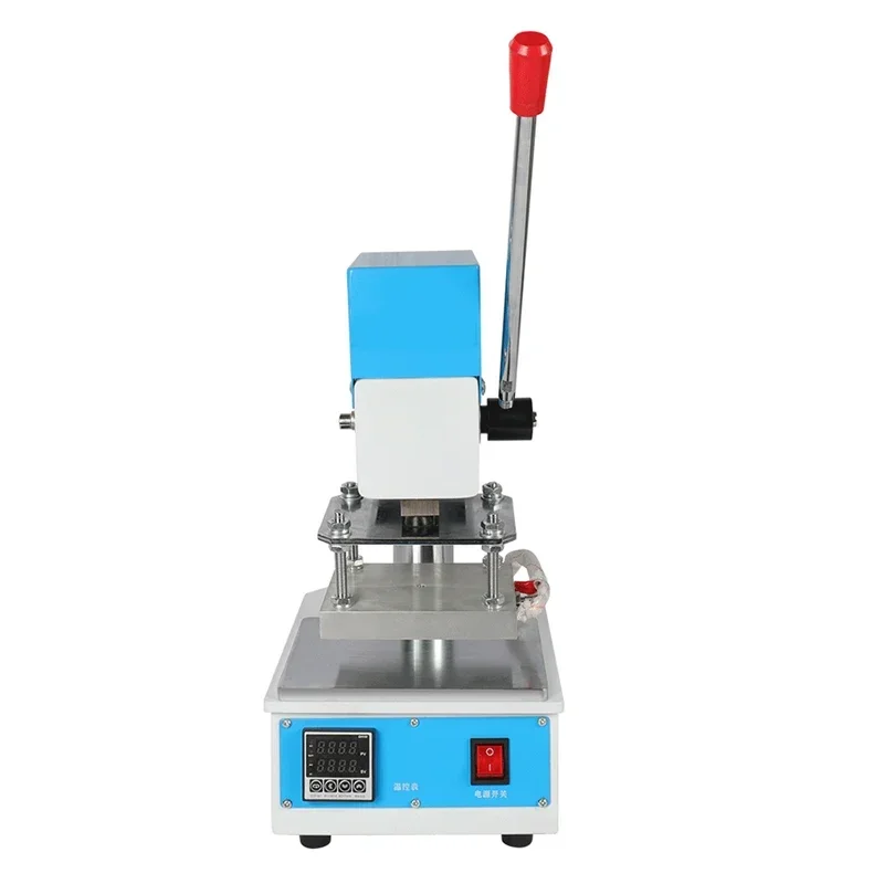 T851 10*13 CM Handleiding Hot Stamping Machine Hete Belettering Machine Papier Plastic Lederen Presser