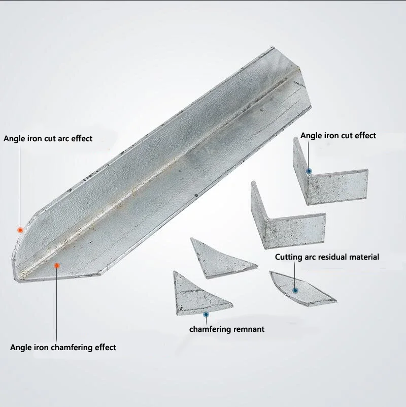 JP-60 Portable Angle Steel angle iron Cutting Machine Angle iron chamfering cutting arc machine