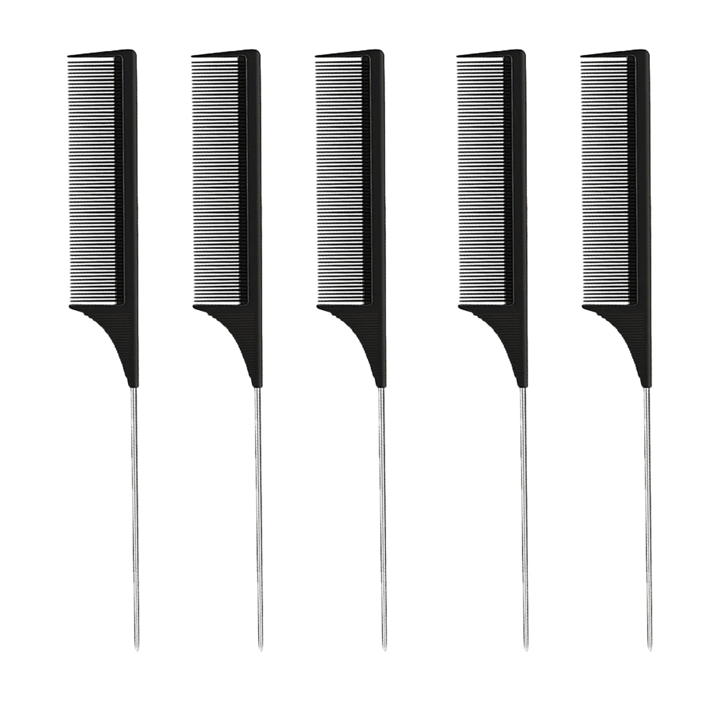 Professional Stainless Steel Hair Tail Combs for Styling