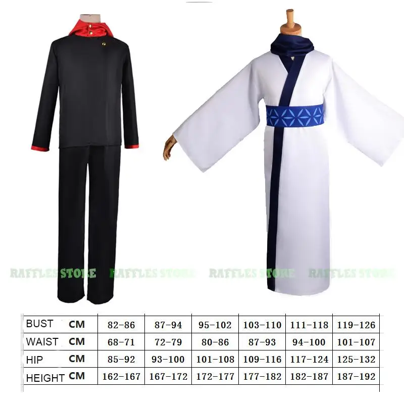 Jujutsu Choso Kaisen Itadori يوجي أزياء تنكرية شعر مستعار الأخ شعر مستعار تأثيري أنيمي الزي الهزلي كيمينو الملابس أزياء الهالوين