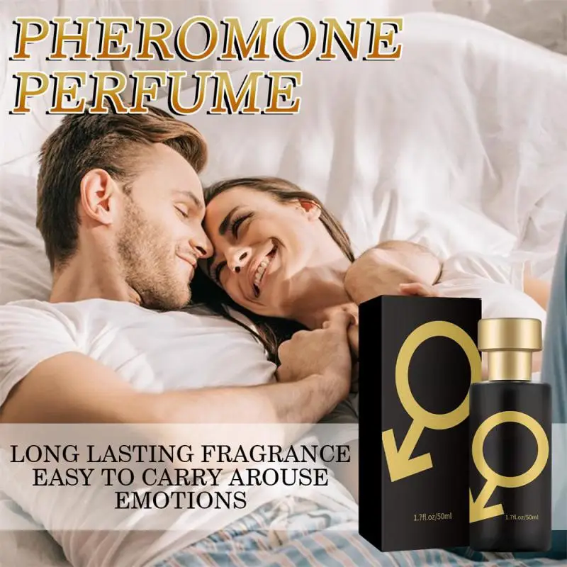 Olejek trwały seksualnie Złota przynęta Feromon Perfumy Zabawne produkty dla mężczyzn Kobiety Randki Flirtowanie Perfumy Atmosfera