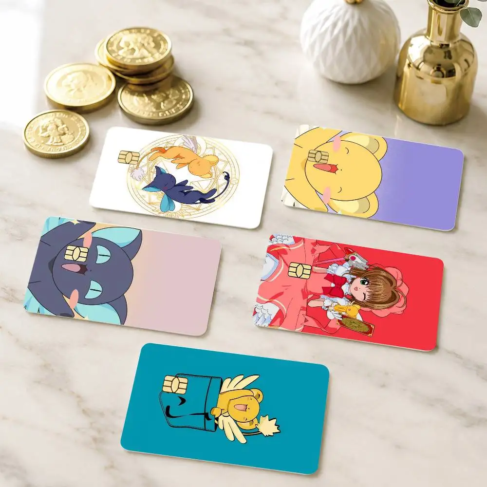 

Anime Cardcaptor Sakura Spinel Sun Credit Card HD Stickers Small Chip Waterproof Sticker Game Card Decal Gift