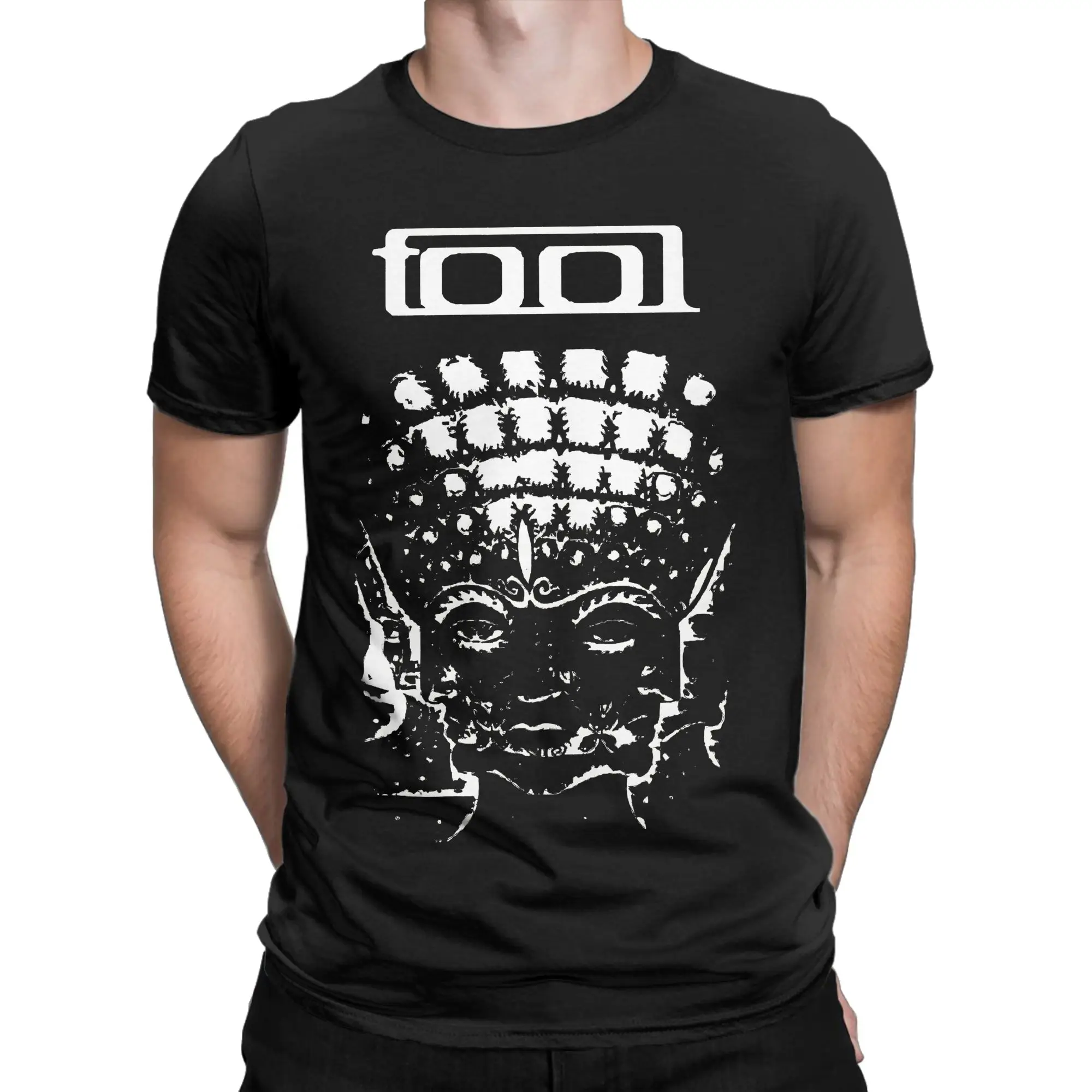 Vintage Tool Band Rock Music Band  Tshirts Men Cotton Short Sleeve  Round Neck Summer Clothes