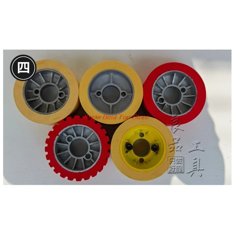 1PCS Durable Woodworking Machinery Accessories Feeding Roller Rubber Wheel for Feeder Machine view 6