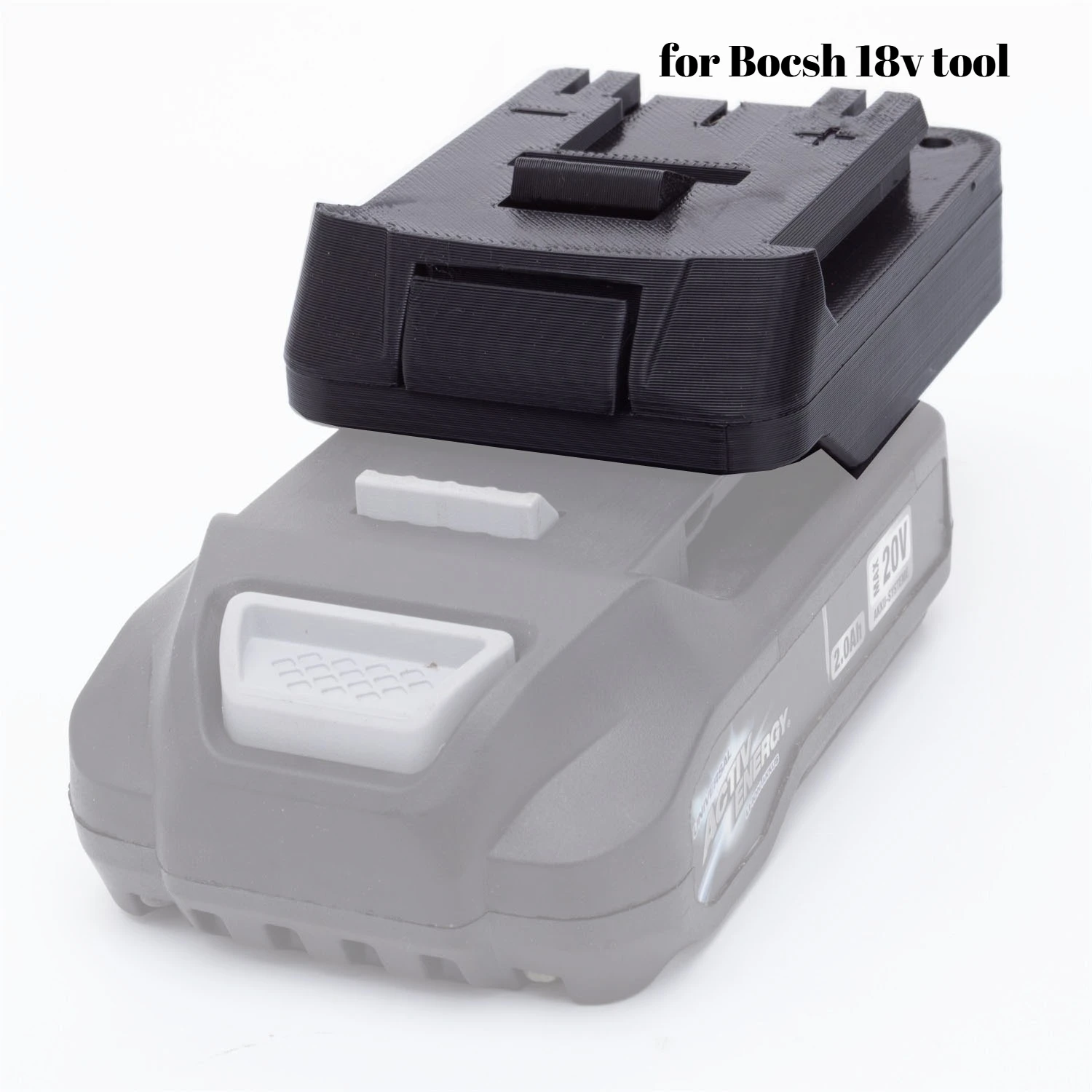 

Адаптер/преобразователь для аккумуляторов Aldi Ferrex Activ Energy 20V в 18V для инструментов Bosch (батарея в комплект не входит)