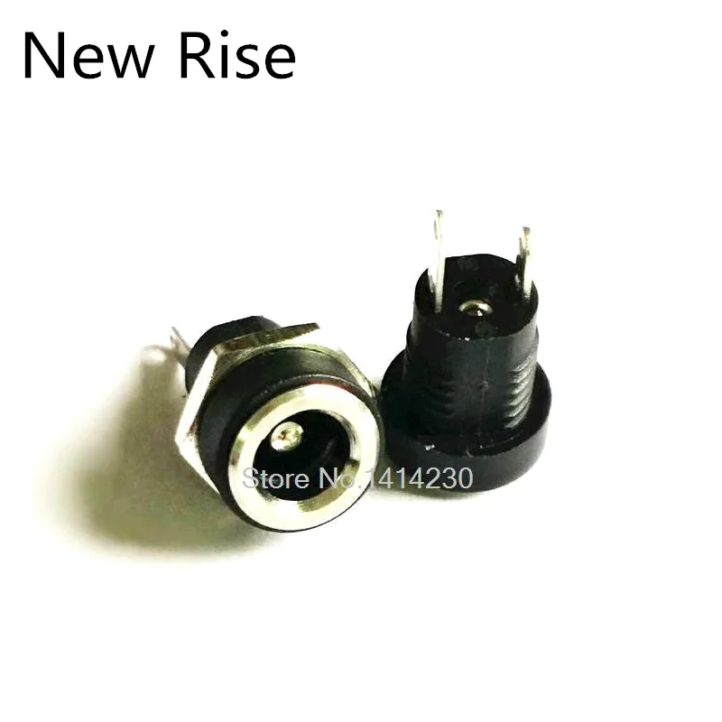5szt 3A 12v do zasilacza DC Gniazdo żeńskie Złącze do montażu panelowego 5,5 mm 2,1 mm Adapter wtyczki 2 typy zacisków 5,5 * 2,1