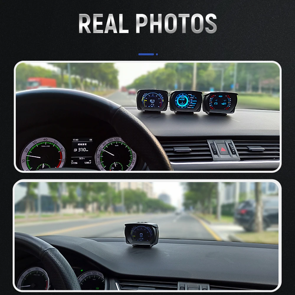 Car Hud Factory Obd2 Head up Display for 2018 Vehicles Speedometer Racing C S702 OBD Car Meter OEM Interface