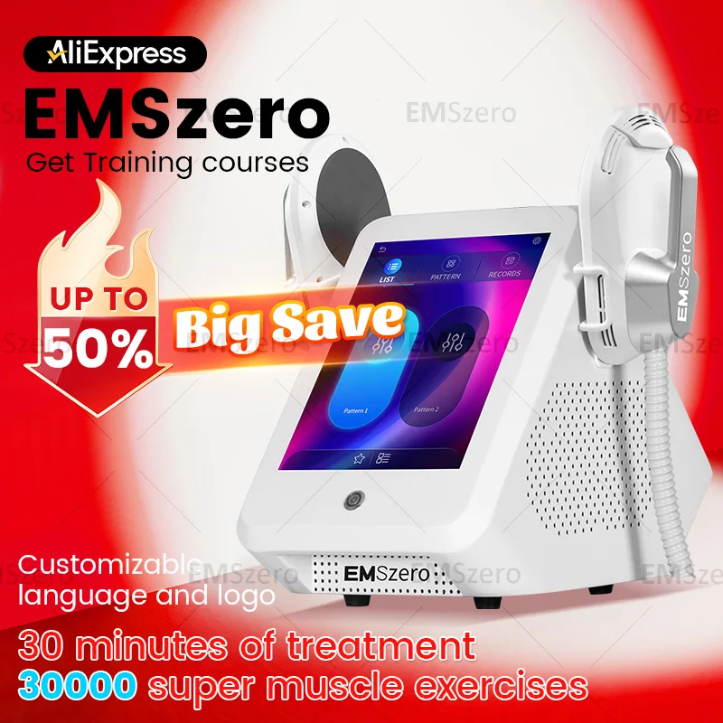 

15 Tesl 200HZ Emszero Neo EMS Body Sculpting Machine Slim Sculpt Muscle Stimulation Fat Remova Butt Build Slimming RF