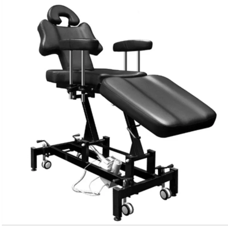 Electric tattoo bed massage folding bed multifunctional electric motor lifting tattoo equipment