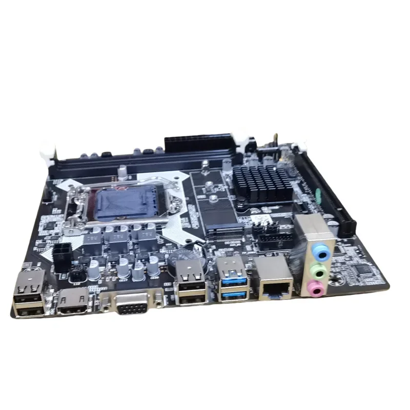 New H81 desktop computer motherboard with HDMI interface LGA1150 pin support for I3I5 CPU set M2