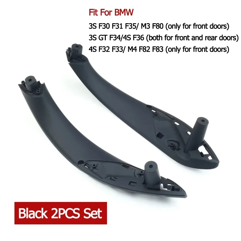 Für BMW 3er F30 F80 F31 F32 F33 F34 F35 F36 2013-18 Innentür Zuggriff Innenverkleidung mit Abdeckungsverkleidung Autozubehör