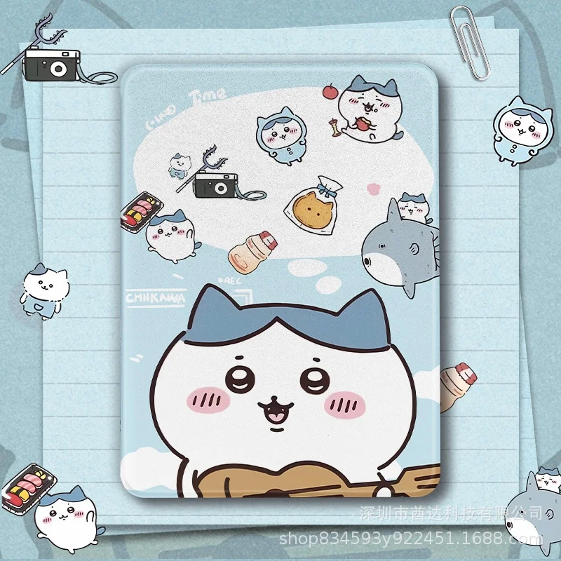 

Chiikawa Ipad Case for 11th Generation A16 Pro 20 21 11in Case 10th 10.9in 9th 10.2in Case Air4 5 Mini6 7 8.3in Protective Cover