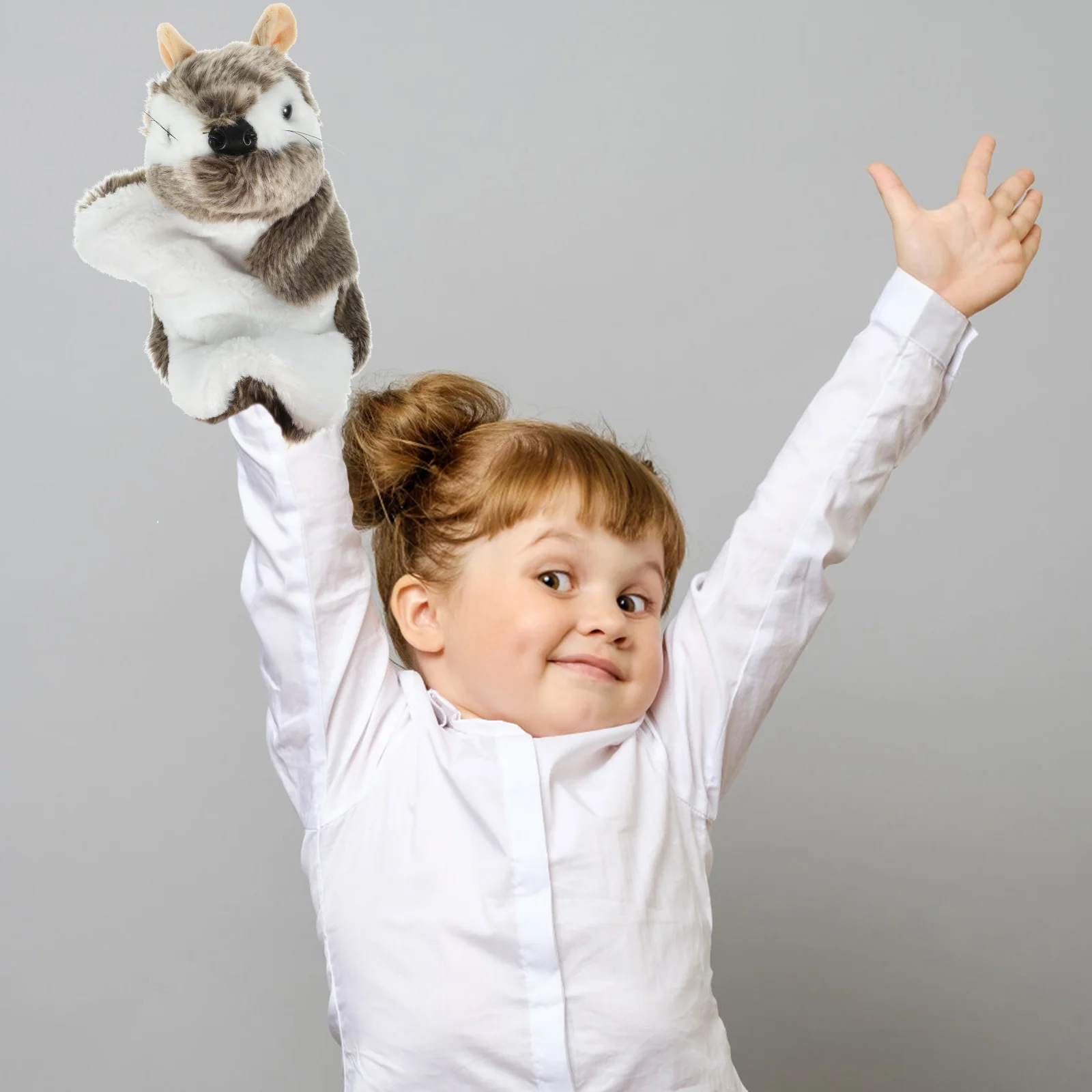 Handpuppe Früherziehung Spielzeugpuppen für Kleinkinder Plüsch Erzählen Kinder Kinderspielzeug Kind Füllung