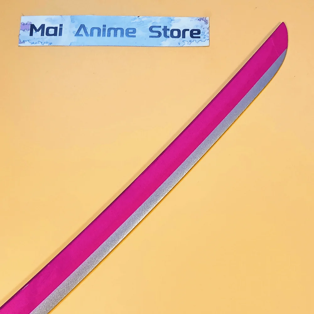 Figura de acción de Katana samurái de 40 pulgadas, tamaño Real, Katana japonesa, espada de hoja de Anime de tamaño Real, accesorio de Cosplay, juguete para regalo afilado