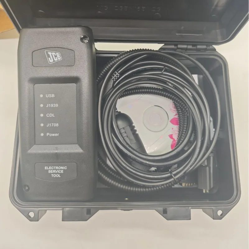 ملحقات أدوات الخدمة الإلكترونية JCB، مجموعة تشخيص OEM لأنظمة حفار محمل الحفار مع وظائف البرمجة عبر الإنترنت #3