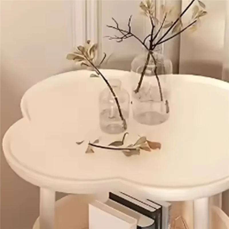 

ABLN-Sofa Side Several Bedroom Small Table Room Storage Table Balcony Double Layer Coffee Table