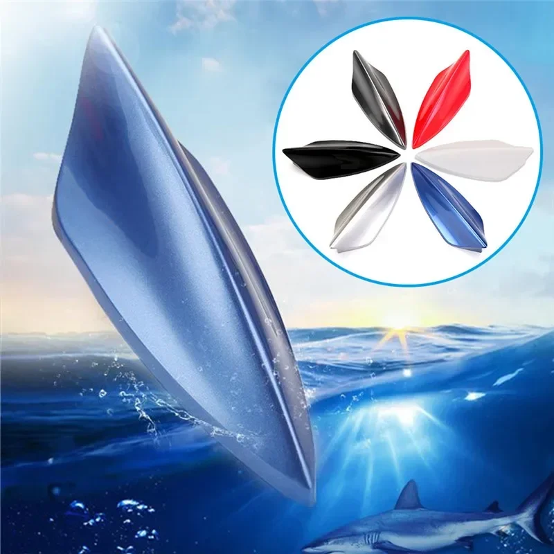 

Upgraded Signal Universal Car Shark Fin Antenna Auto Roof FM AM Radio Aerial Replacement Car Accessories for Dodge Toyota Ford