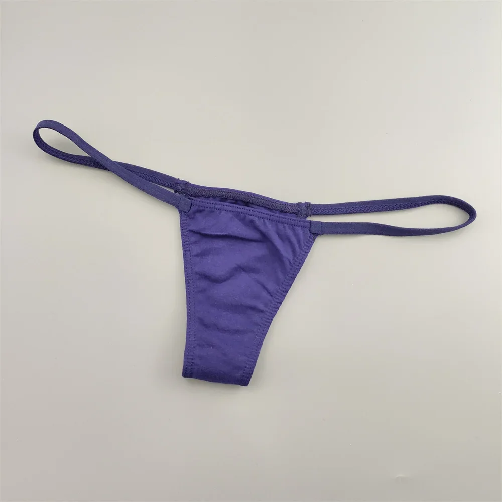 ملابس داخلية قطنية عالية الجودة للنساء ، ملابس داخلية مثيرة ، سراويل داخلية سلسة ملونة ، بيكيني حميمي جي سترينج ، ملابس داخلية نسائية ، 3 قطعة لكل عبوة