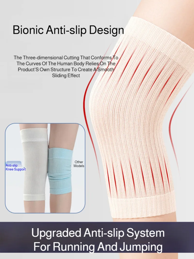 

Soft and comfortable Knee protectors knee pads Exercise antiaging Nonslip Joint stability Knee pads for cold legs