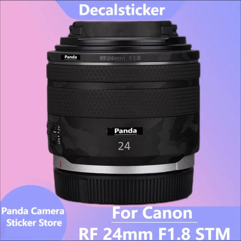 For Canon RF 24 1.8 Decal Skin Vinyl Wrap Film Lens Body Protective Sticker Coat RF24 RF24MM RF 24mm F1.8 STM RF24mmF1.8