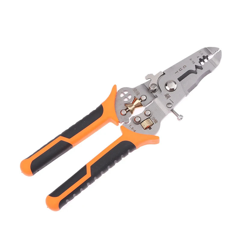 High Quality 10 In 1 Wire Plier Multifunctional Electrician Peeling Household Network Cable Wire Stripper Puller Stripper Tools