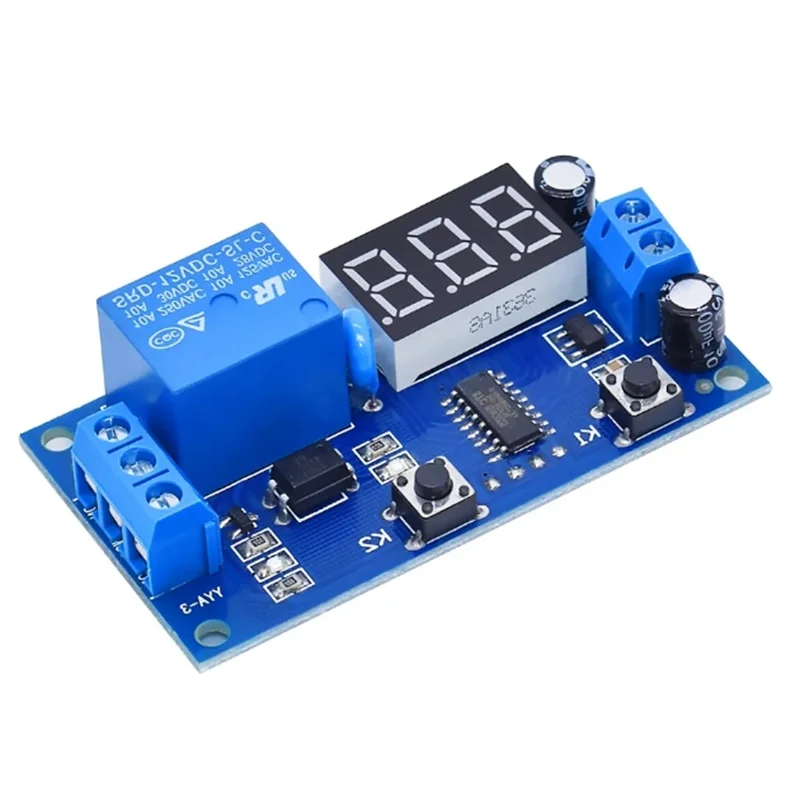 Display Digital Delay Relay, Delay Tempo, Multi-função Módulo, Infinito Loop Contagem Regressiva, Switch Controle, Módulo Temporizador, DC 12V